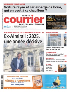 Lisez Le Petit Courrier L'Echo de la Vallée du Loir - Petit Courrier du 10 janvier 2025 sur ePresse.fr