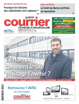 Lisez Le Petit Courrier L'Echo de la Vallée du Loir - Petit Courrier du 01 décembre 2023 sur ePresse.fr
