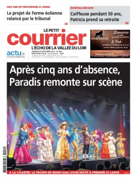Lisez Le Petit Courrier L'Echo de la Vallée du Loir - Petit Courrier du 22 septembre 2023 sur ePresse.fr