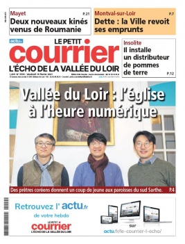 Le Petit Courrier L'Echo de la Vallée du Loir N°3556 du 19 février 2021 à télécharger sur iPad