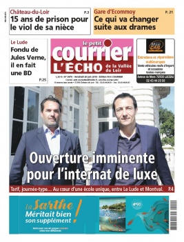 Le Petit Courrier L'Echo de la Vallée du Loir N°3470 du 28 juin 2019 à télécharger sur iPad