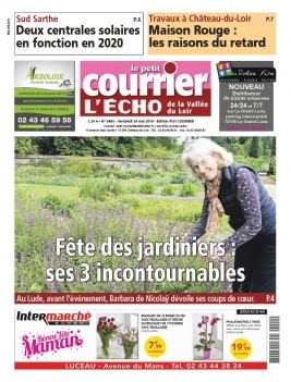 Le Petit Courrier L'Echo de la Vallée du Loir N°3465 du 24 mai 2019 à télécharger sur iPad