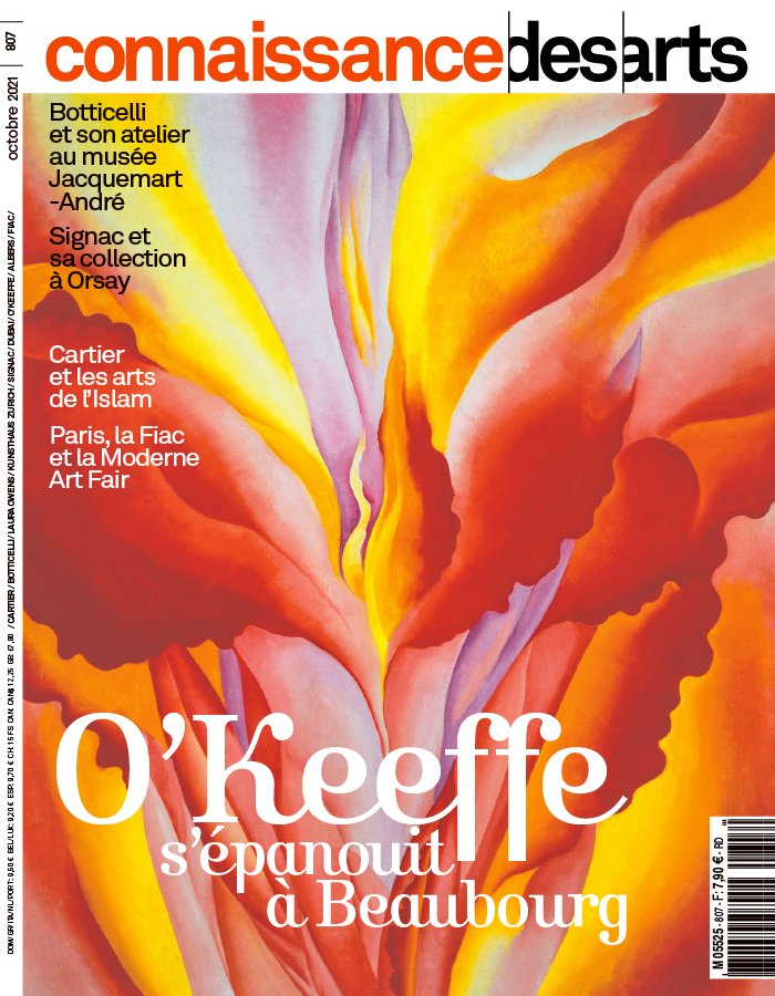 Connaissance des Arts N°807 du 23 septembre 2021 à télécharger sur iPad