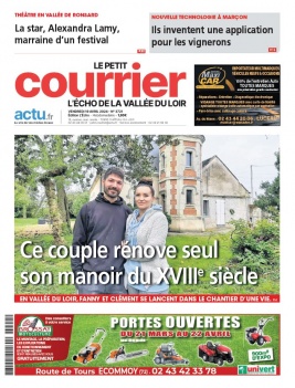 Le Petit Courrier L'Echo de la Vallée du Loir N°3721 du 19 avril 2024 à télécharger sur iPad