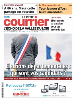 Le Petit Courrier L'Echo de la Vallée du Loir N°3568 du 14 mai 2021 à télécharger sur iPad