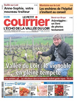 Le Petit Courrier L'Echo de la Vallée du Loir N°3564 du 16 avril 2021 à télécharger sur iPad