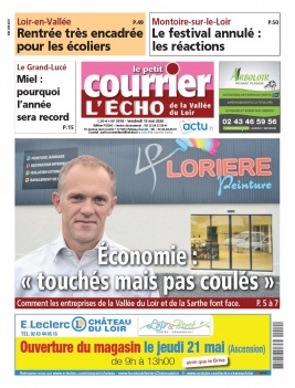 Le Petit Courrier L'Echo de la Vallée du Loir N°3516 du 15 mai 2020 à télécharger sur iPad