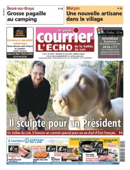 Le Petit Courrier L'Echo de la Vallée du Loir N°3455 du 15 mars 2019 à télécharger sur iPad