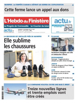 Lisez Le Progrès - Le courrier - Le Courrier du Léon du 17 novembre 2023 sur ePresse.fr