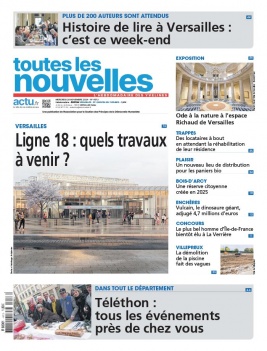 Lisez Toutes Les Nouvelles - Versailles du 20 novembre 2024 sur ePresse.fr