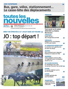 Lisez Toutes Les Nouvelles - Versailles du 24 juillet 2024 sur ePresse.fr