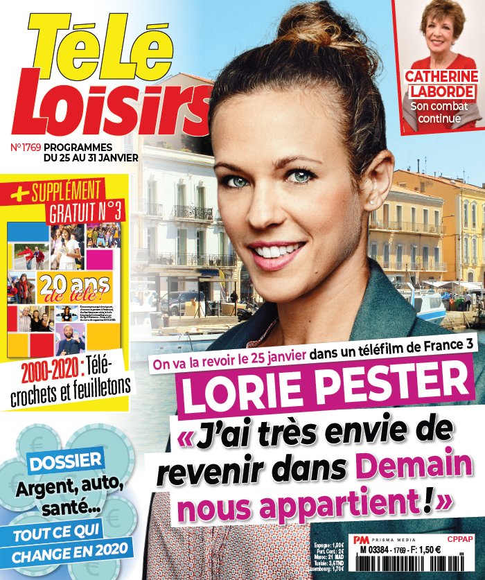 Télé Loisirs 20 janvier 2020 Abonnement Télé Loisirs Pas Cher avec le BOUQUET ePresse.fr