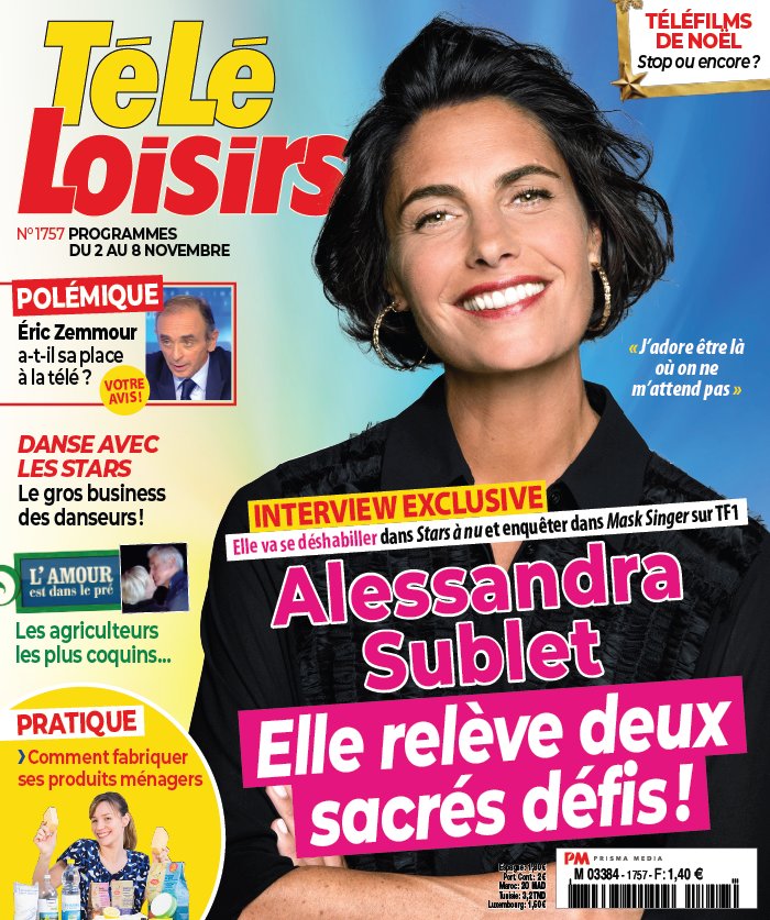 Programme Télé Pour Ce Soir Sur Télé Loisirs Télé Loisirs N°1757 du 28 octobre 2019 à télécharger sur iPad