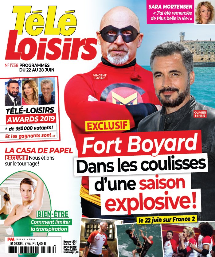Programme Télé Pour Ce Soir Sur Télé Loisirs Télé Loisirs N°1738 du 17 juin 2019 à télécharger sur iPad