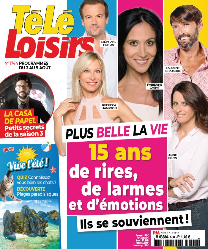 Programme Tele Tnt Ce Soir Tele Loisir Télé Loisirs N°1744 du 29 juillet 2019 à télécharger sur iPad