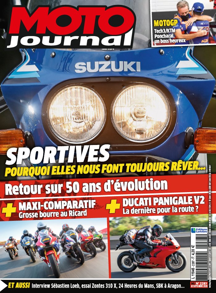 Moto Journal 09 septembre 2020 Abonnement Moto Journal Pas Cher avec le BOUQUET ePresse.fr