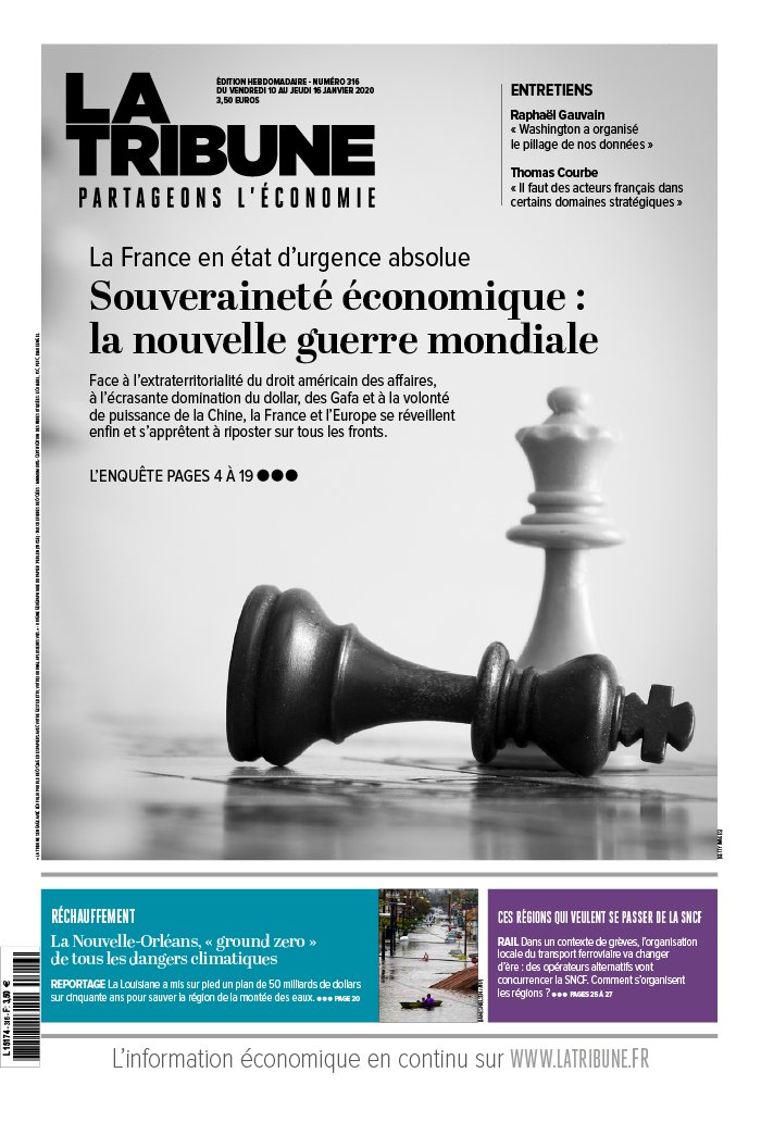 La Tribune Hebdo 10 janvier 2020 La Tribune Hebdo N°316 du 10 janvier 2020 à télécharger sur iPad
