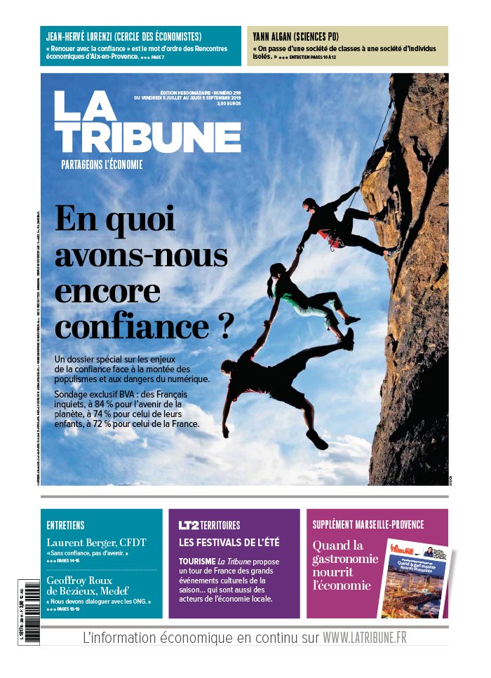 La Tribune Hebdo 05 juillet 2019 La Tribune Hebdo N°299 du 05 juillet 2019 à télécharger sur iPad