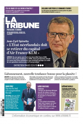 La Tribune Hebdo 12 avril 2019 La Tribune Hebdo N°288 du 12 avril 2019 à télécharger sur iPad