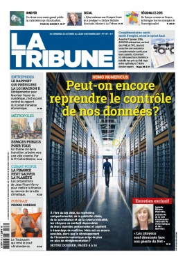 La Tribune Hebdo N°147 du 23 octobre 2015 à télécharger sur iPad