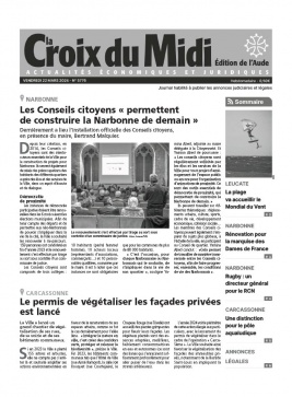 Lisez Croix du Midi - Aude du 22 mars 2024 sur ePresse.fr