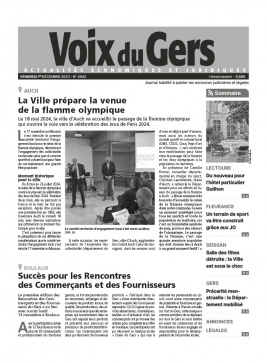 Lisez Voix du Gers du 01 décembre 2023 sur ePresse.fr