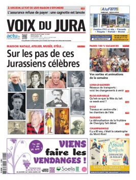 Lisez Voix du Jura du 25 juillet 2024 sur ePresse.fr