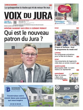Lisez Voix du Jura du 16 mai 2024 sur ePresse.fr