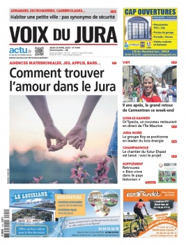 Lisez Voix du Jura du 25 avril 2024 sur ePresse.fr