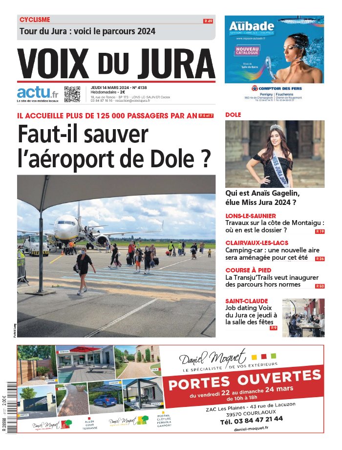 Lisez Voix du Jura du 14 mars 2024 sur ePresse.fr