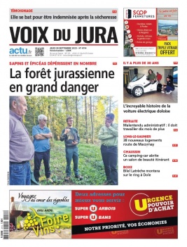 Lisez Voix du Jura du 28 septembre 2023 sur ePresse.fr