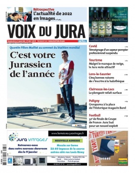Voix du Jura N°4076 du 05 janvier 2023 à télécharger sur iPad