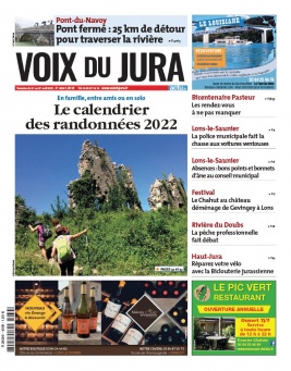 Voix du Jura N°4039 du 21 avril 2022 à télécharger sur iPad