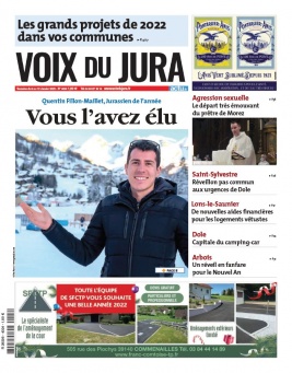 Voix du Jura N°4024 du 06 janvier 2022 à télécharger sur iPad