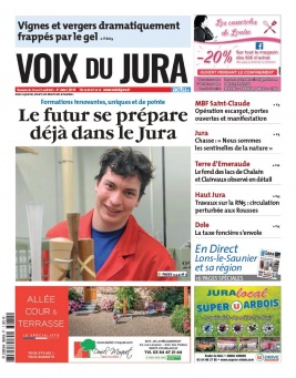 Voix du Jura N°3986 du 15 avril 2021 à télécharger sur iPad
