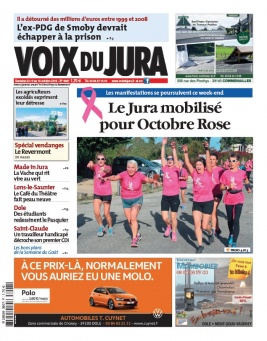 Voix du Jura N°3907 du 10 octobre 2019 à télécharger sur iPad