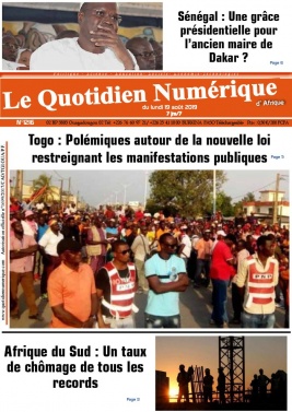Quotidien Numérique d'Afrique N°1216 du 19 août 2019 à télécharger sur iPad