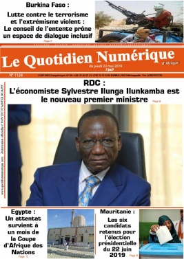Quotidien Numérique d'Afrique N°1128 du 23 mai 2019 à télécharger sur iPad