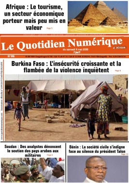Quotidien Numérique d'Afrique N°1116 du 11 mai 2019 à télécharger sur iPad
