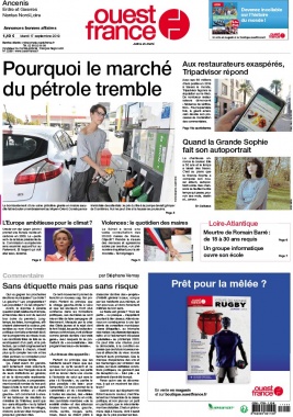 Ouest-France N°20190917 du 17 septembre 2019 à télécharger sur iPad