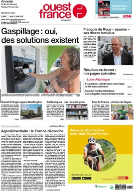 Ouest-France N°20190711 du 11 juillet 2019 à télécharger sur iPad