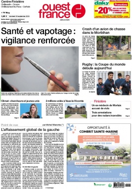 Ouest-France N°20190920 du 20 septembre 2019 à télécharger sur iPad