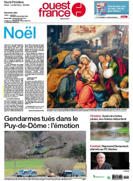 Ouest-France N°20201224 du 24 décembre 2020 à télécharger sur iPad