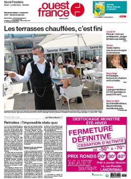 Ouest-France N°20200729 du 29 juillet 2020 à télécharger sur iPad