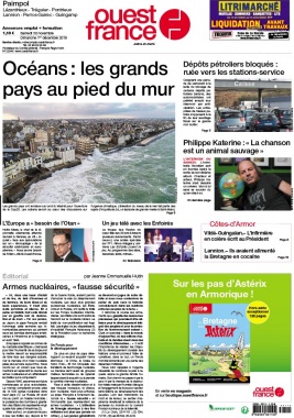 Ouest-France N°20191130 du 30 novembre 2019 à télécharger sur iPad