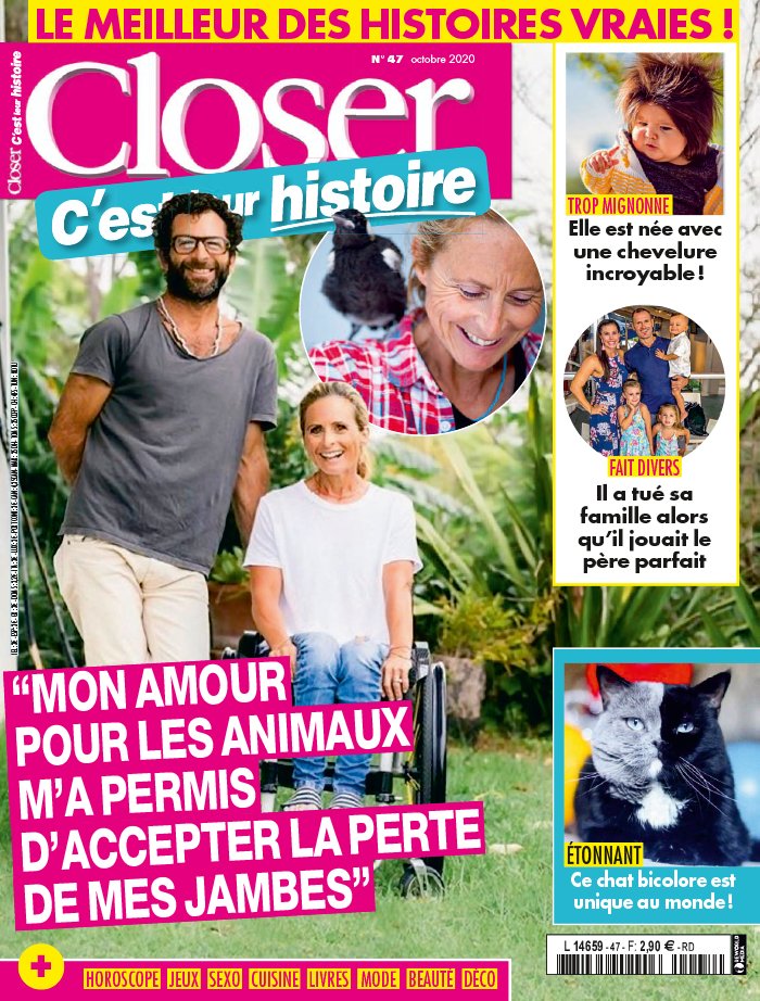 Closer C'est leur Histoire 18 septembre 2020 Closer C'est leur Histoire du 18 septembre 2020