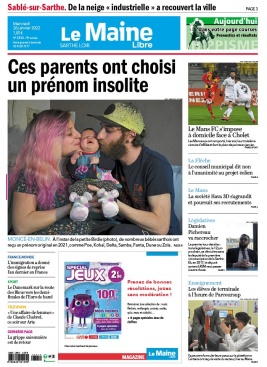 Lisez Le Maine Libre - Sarthe-Loir du 26 janvier 2022 sur ePresse.fr