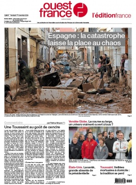 Lisez Ouest-France édition France du 01 novembre 2024 sur ePresse.fr