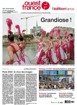 Lisez Ouest-France édition France du 27 juillet 2024 sur ePresse.fr