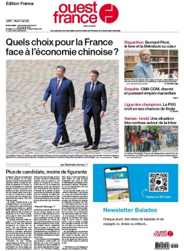 Lisez Ouest-France édition France du 07 mai 2024 sur ePresse.fr